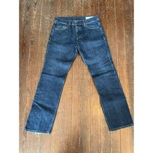 Rag & Bone RB 11X Classic Straight Leg Jeans 100% Cotton Dark Wash Size 33